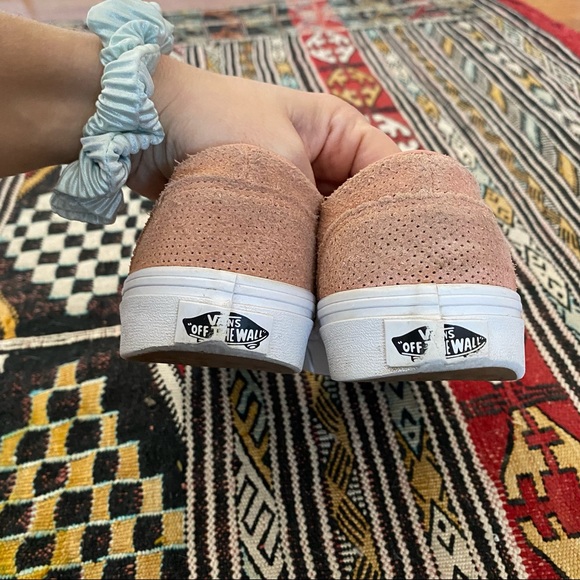 Vans Asher perforated suede slip on sneakers - Picture 5 of 10